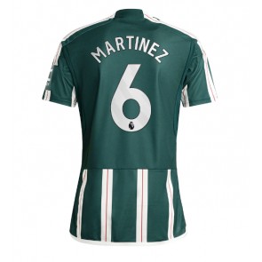 Manchester United Lisandro Martinez #6 Replica Away Stadium Shirt 2023-24 Short Sleeve